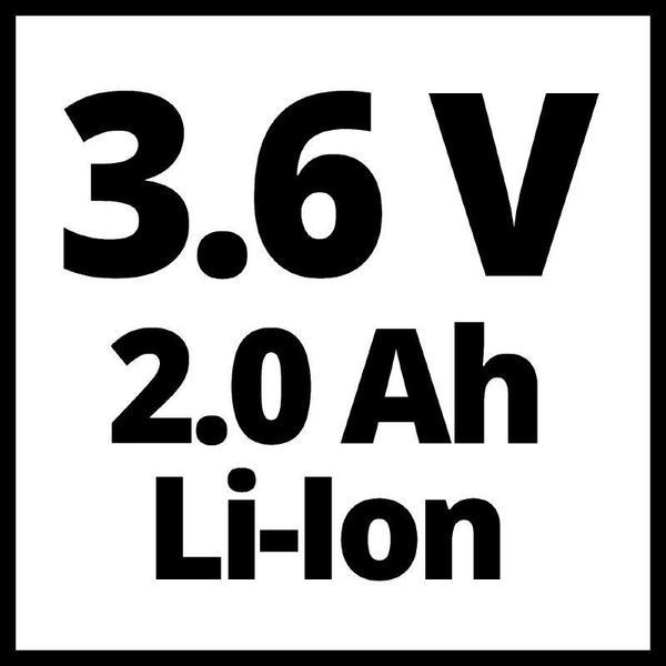 Потужні ножиці акумуляторні для трави Einhell GC-CG 3,6/70 Li WT : Li-ion 3.6V, 2.0 Аh 3410365 фото