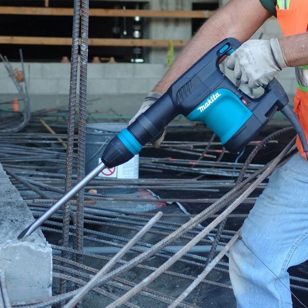 Електричні відбійні молотки Makita HM 0870C: SDS-Max, 1100 Вт, 7.6 Дж,2650уд./хв.,регулятор швидкості, кейс HM0870C фото