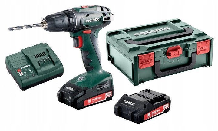 Акумуляторний дриль-шуруповерт Metabo BS 18 (2.0 А/г, 18В) 602207560 фото