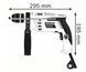 Професійна дриль ударний Bosch Professional GSB 1600 RE : 700 Вт, 3000 об/хв, 25000 уд/хв, 10,8 Нм, щітковий 0601228200 фото 6