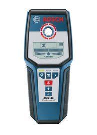 Детектор прихованої проводки металу (металодетектор) Bosch GMS 120 : 120мм глибина пошуку шукач проводів індикатор 0601081000 0601081000 фото