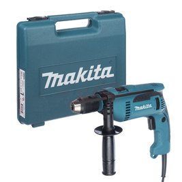 Професійна дриль електрична ударна (електродриль) MAKITA HP1641K : 680 Вт, 1.5-13мм сверло, 2 кг HP1641K фото