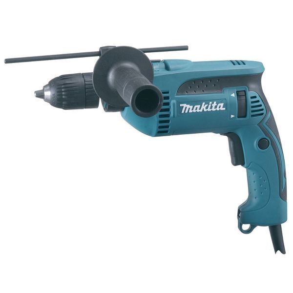 Професійна дриль електрична ударна (електродриль) MAKITA HP1641K : 680 Вт, 1.5-13мм сверло, 2 кг HP1641K фото