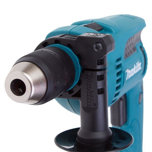 Професійна дриль електрична ударна (електродриль) MAKITA HP1641K : 680 Вт, 1.5-13мм сверло, 2 кг HP1641K фото