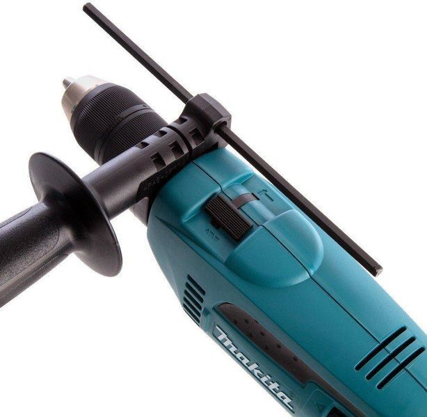 Професійна дриль електрична ударна (електродриль) MAKITA HP1641K : 680 Вт, 1.5-13мм сверло, 2 кг HP1641K фото