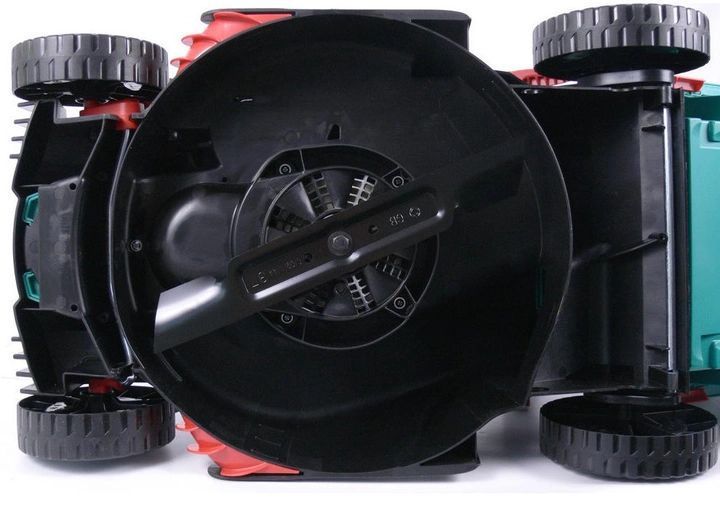 Потужна газонокосарка електрична Bosch ARM 37 : 1400 Вт, ширина захвата 37 см, висота зрізу 20-70 мм 06008A6201 фото
