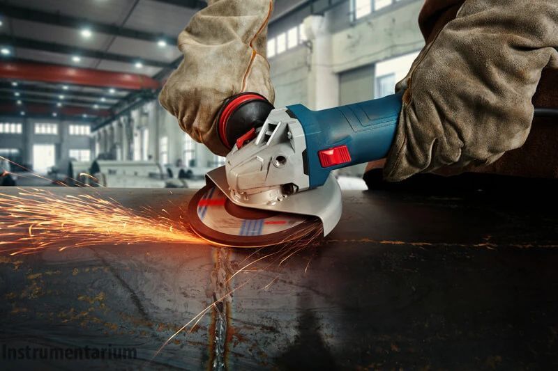 Професійна болгарка Bosch GWS 12-125 S : 1200Вт, диск 125мм, з регулюванням обертів 06013A6020 фото