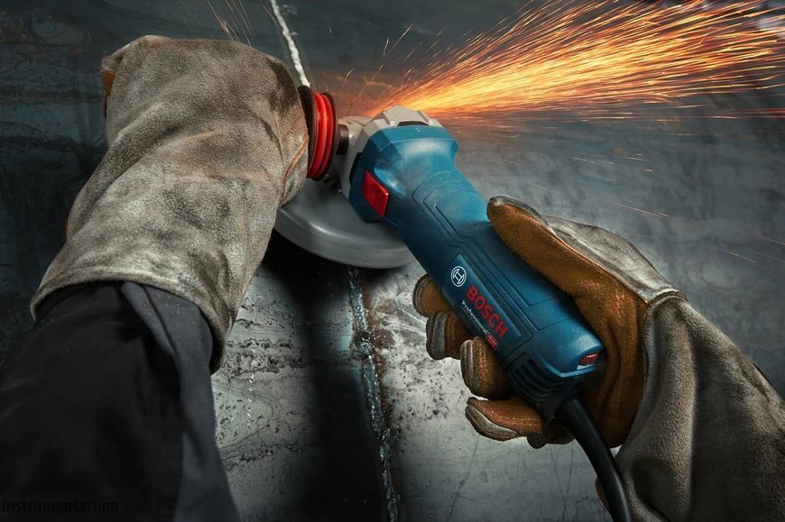 Професійна болгарка Bosch GWS 12-125 S : 1200Вт, диск 125мм, з регулюванням обертів 06013A6020 фото