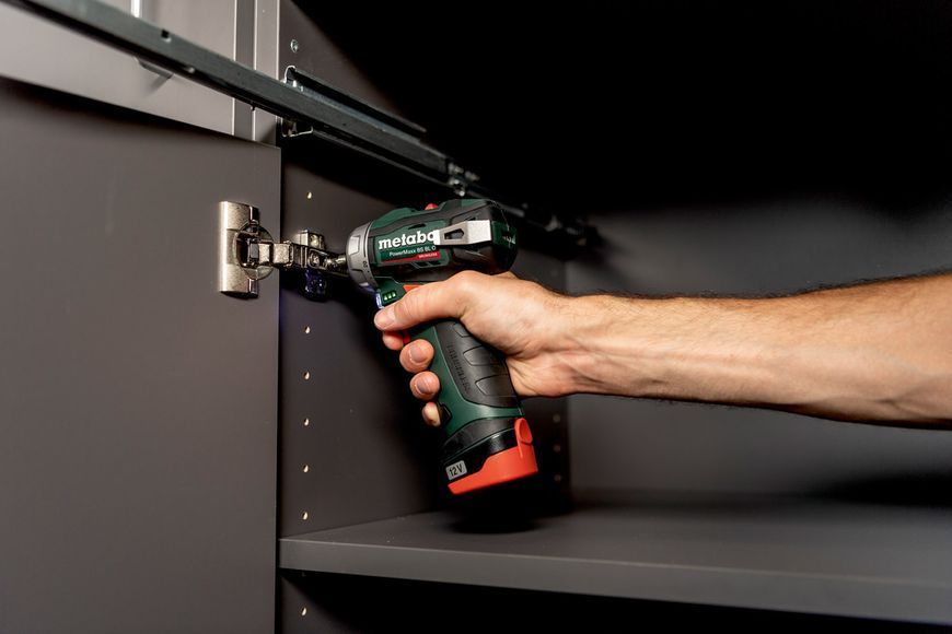 Акумуляторний безщітковий шуруповерт Metabo PowerMaxx BS BL Q : 38 Нм, кейс шуруповерт для дому (601749500) 601749500 фото