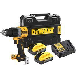 Дриль-шурупокрут акумуляторний безщітковий ударний DeWALT DCD805H2T : з АКБ 2шт-18V 5 Ah, 90 Нм DCD805H2T фото