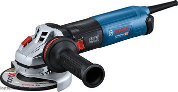Професійна болгарка Bosch GWS 17-125 S : 1700 Вт, диск 125мм, з регулюванням обертів 06017D0300 фото