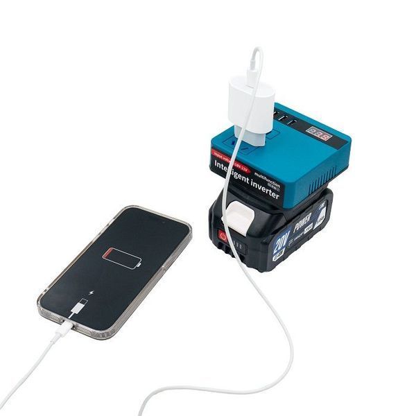 Потужний акумуляторний інвертор напруги PROFI-TEC PCB3020V POWERLine : без АКБ PCB3020V фото