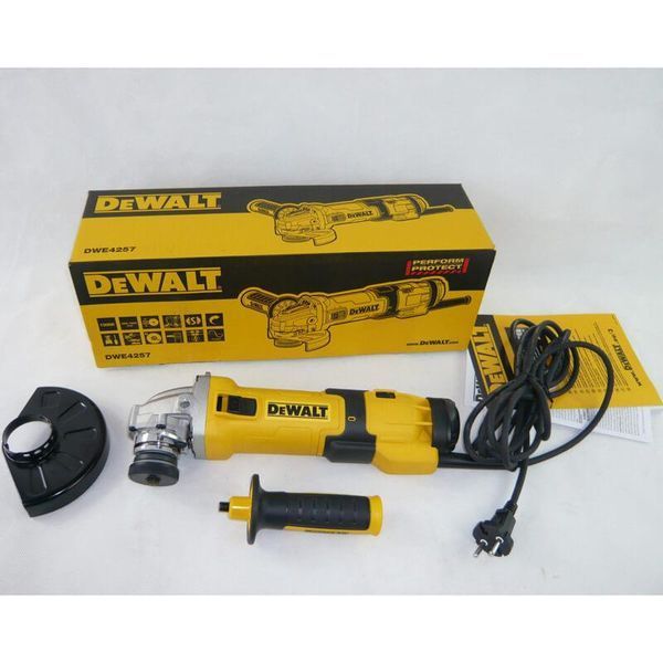 Шліфмашина кутова болгарка мережева DeWALT DWE4257 DWE4257 фото