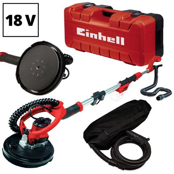 Акумуляторна Шліфмашина для стін та стелі Жираф Einhell TE-DW 18/225 Li - Solo 4259990 фото