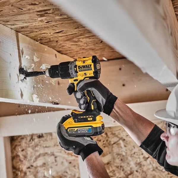 Дриль-шурупокрут акумуляторний безщітковий ударний DeWALT DCD805H2T : з АКБ 2шт-18V 5 Ah, 90 Нм DCD805H2T фото
