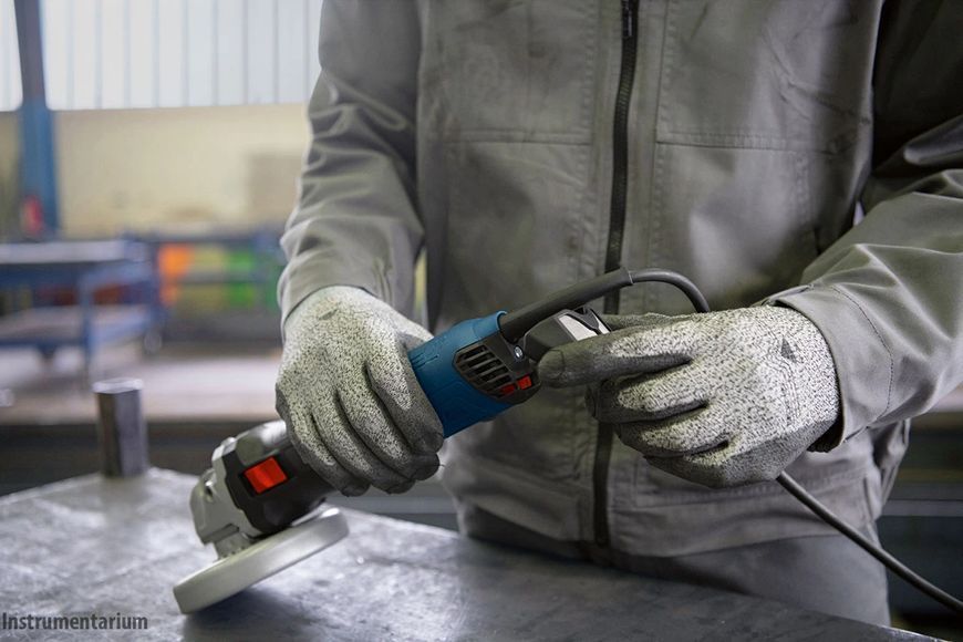Професійна болгарка Bosch GWS 17-125 S : 1700 Вт, диск 125мм, з регулюванням обертів 06017D0300 фото