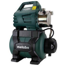 Побутова насосна станція Metabo HWW 4500/25 Inox : 1300 Вт, 4500 л/год., 4,8 бар, для дому та дачі 600972000 фото