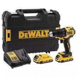 Дриль-шурупокрут акумуляторний безщітковий ударний DeWALT DCD709D2T,АКБ 18В,65 Нм,2акумулятора+ зарядне DCD709D2T фото