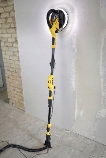 Шліфувальна машина для стін та стелі (жираф) Stanley Fatmax SFMEE500S, 750 Вт, 225 мм, з LED підсвіткою SFMEE500S фото