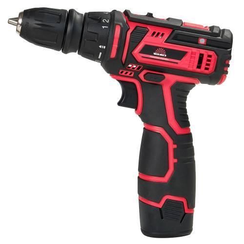 Дриль-шурупокрут акумуляторний Vitals AU 12/2KP QC: 12В, 1500А/г, 2 швидкості (400/1400), 26Нм, підсвітка,кейс AU 12/2KP QC фото