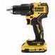 Дриль-шурупокрут акумуляторний безщітковий ударний DeWALT DCD709D2T,АКБ 18В,65 Нм,2акумулятора+ зарядне DCD709D2T фото 3