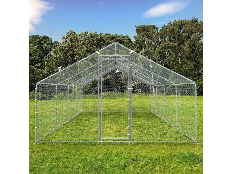 Вольєр для свійських птахів MAST Gartentechnik MT-C362 Розмір 3х6х1,95 м, оцинкована сталь,є двері MT-C362 фото