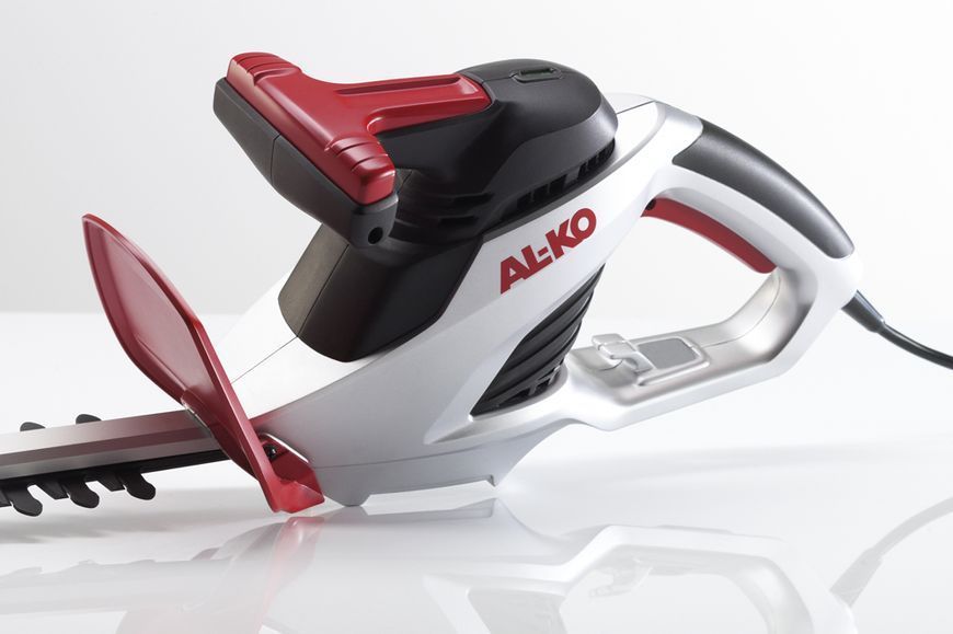 Потужний електричний садовий кущоріз AL-KO Comfort HT 550 Safety Cut : 550 Вт, ніж 520 мм, 3200 об/хв, вага 3.6 кг 112680 фото