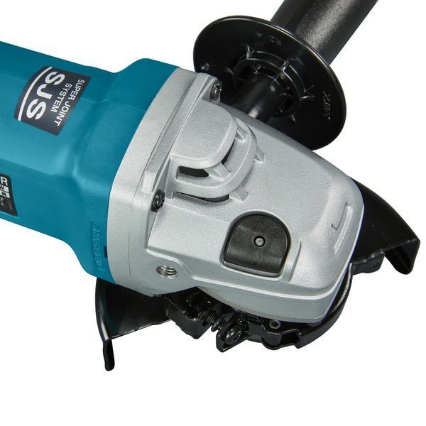 Професійна кутова шліфувальна машина Makita 9565 CVR: 1400 Вт, &Oslash; диска 125х22,23 мм, 12000 об/хв, вага 2.4 кг 9565CVR фото