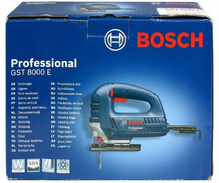 Лобзик електричний Bosch GST 8000 E (060158H000) 060158H000 фото