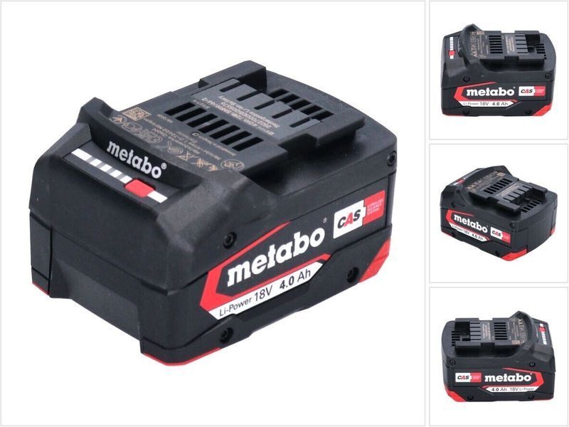 Акумуляторна батарея Metabo Li-Power 18 V, 4 Аг New 625027000 625027000 фото