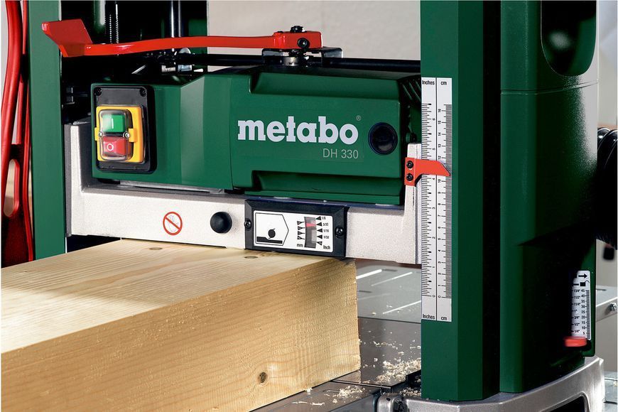 Електричний рейсмусовий верстат для дерева Metabo DH 330 : 1800 Вт портативний рейсмус (0200033000) 0200033000 фото