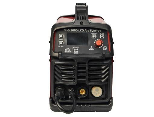 Зварювальний апарат Vitals Professional MIG 2000 LCD Alu Synergy (ММА/MIG/MАG/MАG FLUX) 156989 фото