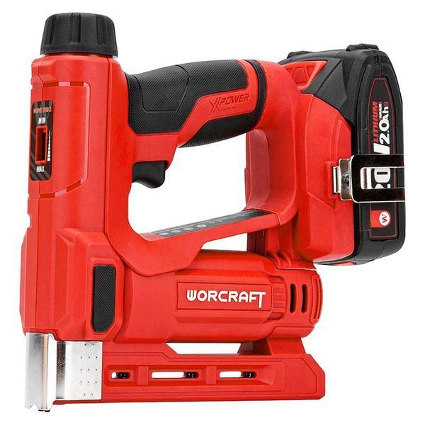 Акумуляторний цвяхозабивач комбінований WORCRAFT CNS‑S20LiC (13285 каркас) 13285 фото