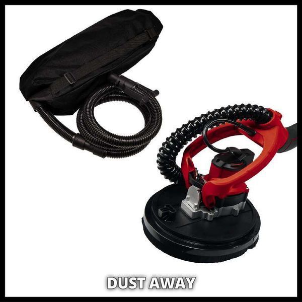 Акція! Набір акумуляторна Шліфмашина для стін і стелі Einhell TE-DW 18/225 Li - Solo + зарядний пристрій і акумулятор 18V 4,0 Ah 4259990, 4512042 фото