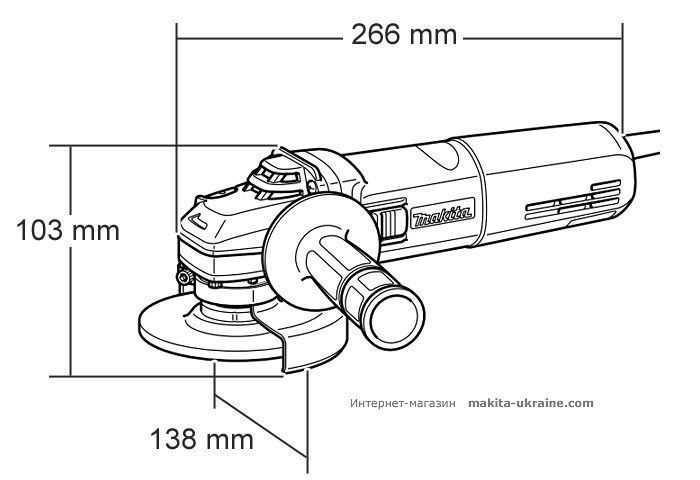 Болгарка MAKITA GA5030 GA5030 фото