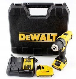 Потужний акумуляторний дриль-шуруповерт 10.8V DeWALT DCD710D2 : 24 Нм, кейс професійний шуруповерт для дому DCD710D2 фото