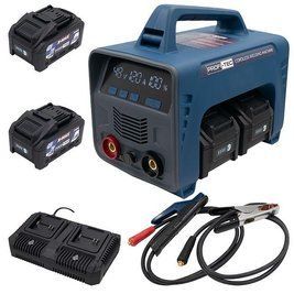 Потужний акумуляторний зварювальний апарат PCWM16040 X-MAX Power : з АКБ 40В 2шт-8 Аh, електрод 2,5 &ndash; 3,2 мм 006617 фото