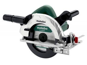 Потужна ручна дискова пилка Metabo KS 190 : 1050 Вт, круг 190 мм, циркулярна пилка 602364000 602364000 фото