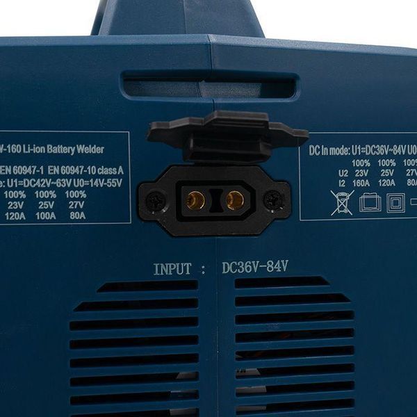 Потужний акумуляторний зварювальний апарат PCWM16040 X-MAX Power : з АКБ 40В 2шт-8 Аh, електрод 2,5 &ndash; 3,2 мм 006617 фото