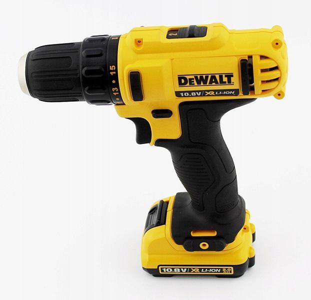 Потужний акумуляторний дриль-шуруповерт 10.8V DeWALT DCD710D2 : 24 Нм, кейс професійний шуруповерт для дому DCD710D2 фото