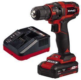 Потужний акумуляторний шуруповерт Einhell TC-CD 18/35 Li (1x1,5 Ah) : 35 Нм професійний шуруповерт для дому (4513914) 4513914 фото
