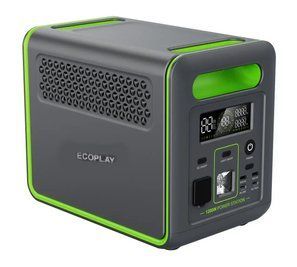 Потужна портативна зарядна станція ECO PLAY SYD-N077 : 1200 Вт/1600 Вт, 1024 Вт/г LifePo4 SYD-N077 фото