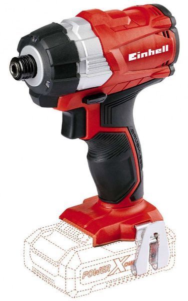 Ударна викрутка безщіткова Einhell TE-CI 18 Li BL-Solo : (акум 2.5 ампера і зарядка) 4510030, 4512097 фото