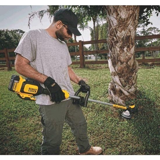 Професійна акумуляторна безщіткова коса (тример) DeWALT DCM561P1 : 18V (1 акум 5 ампер і зарядка) DCM561P1 фото