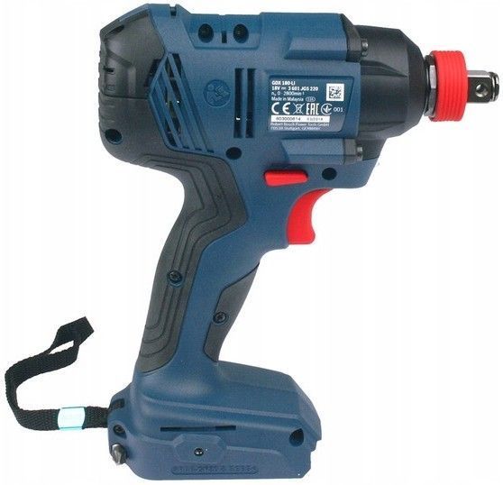 Професійний гайкокрут ударний акумуляторний Bosch Professional GDX 180-LI : без АКБ, 180Нм, 2800 об/хв, 3600 уд/хв 06019G5226 фото