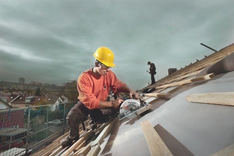 Потужна ручна дискова пила по дереву Metabo KS 55 FS : 1200 Вт, круг 160мм циркулярна пила 600955000 600955000 фото