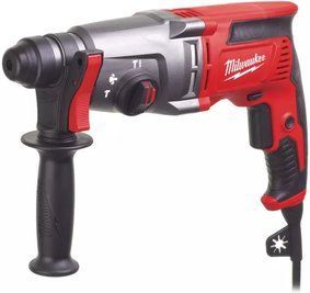 Професійний перфоратор 3-режимний SDS PLUS PH 26 T MILWAUKEE : 800Вт, SDS-plus, 2,4 Дж, 4500 уд/хв, 1500 об/хв 4933464580 фото