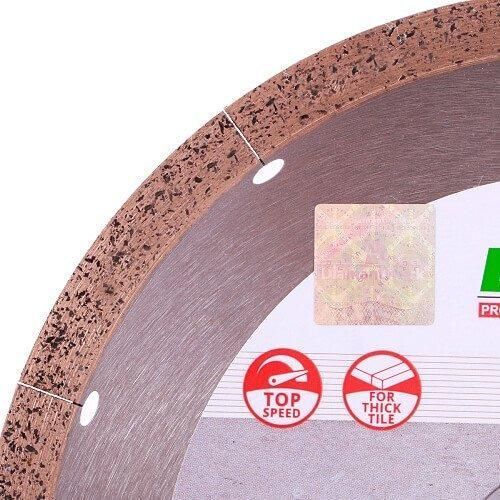 Диск алмазний відрізний Distar 1A1R Hard Ceramics Advanced 230x1,6x25,4 керамограніт, кераміка 11120528017 11120528017 фото