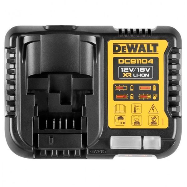 Професійний зарядний пристрій + 3 шт АКБ 18V 5Аг DeWALT DCB1104P3 DCB1104P3 фото