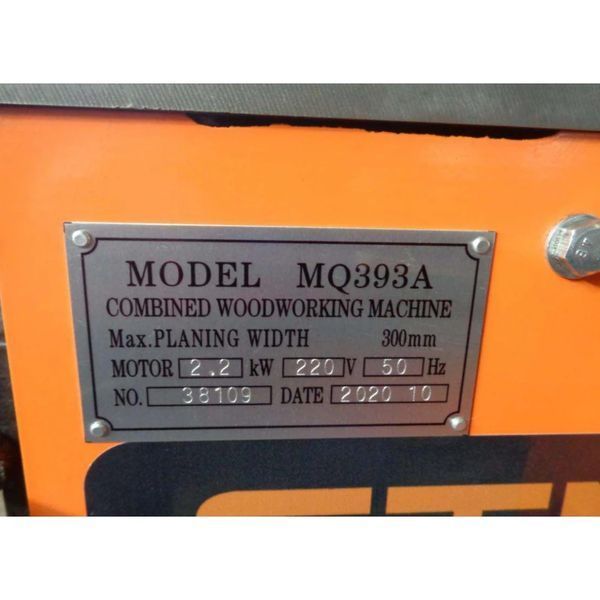 Професійний верстат деревообробний комбінований GTM MQ393A : 2200Вт, диск 300мм, вага 260 кг 17899 фото